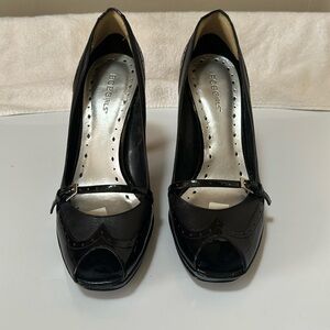 BCBG Mary Jane Peep Toe